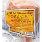 La Boucherie Stuffed Pork Chop with Jalapeno Cornbread 1 lb La Boucherie Stuffed Pork Chop with Jalapeno Cornbread 1 lb